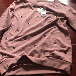 Ultra Flirt Grommet Hoodie